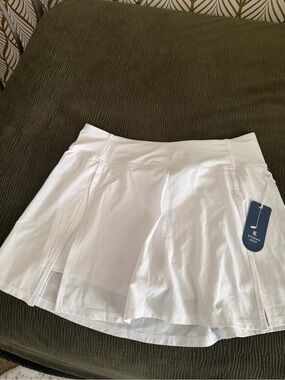 Kyodan White Performance Golf Skort